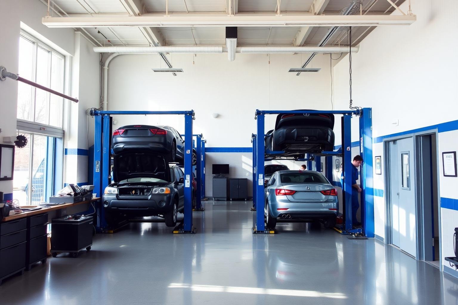 Francis Road Services garage bay